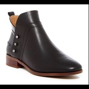 Franco Sarto Leather Ankle Booties size 8